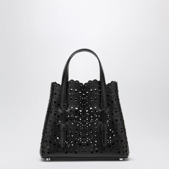 26FW 알라이아 토트백 AA1S06720I251LE Black - ALAIA