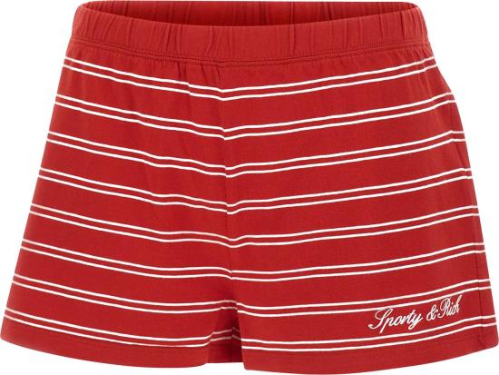 26SS 스포티앤리치 숏팬츠 SH071710326RE33RUBY RED