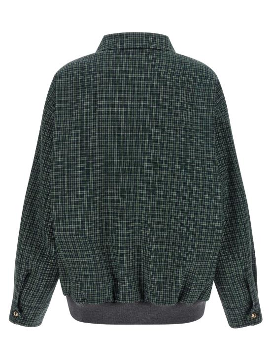 26FW 미우미우 자켓 ML1569SOOO6210F0V9D Green - MIU MIU