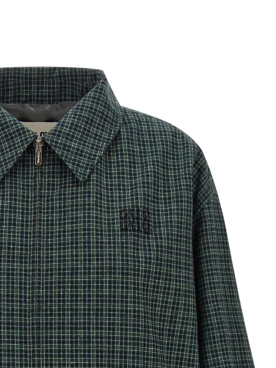 26FW 미우미우 자켓 ML1569SOOO6210F0V9D Green - MIU MIU