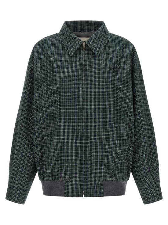 26FW 미우미우 자켓 ML1569SOOO6210F0V9D Green