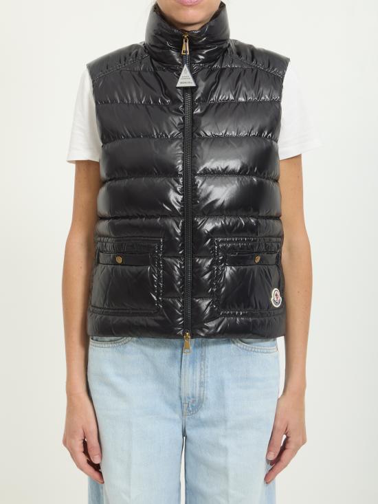26FW 몽클레어 패딩 조끼 L20931A00015 BLACK