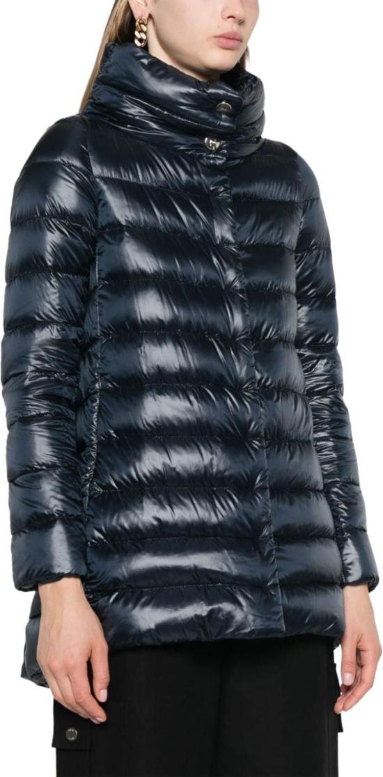 26FW 에르노 아멜리아 A 쉐입 패딩 PI0505DIC12017Z9200 NAVY - HERNO