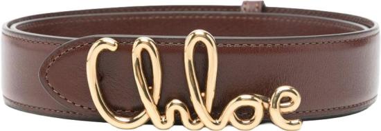 26FW 끌로에 레귤러 벨트 CH26SBB14BLB27M BROWN