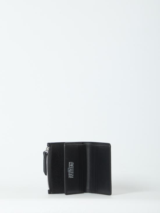 26FW 마르지엘라 레더 플랩 월렛 SA1UI0023 BLACK - MAISON MARGIELA