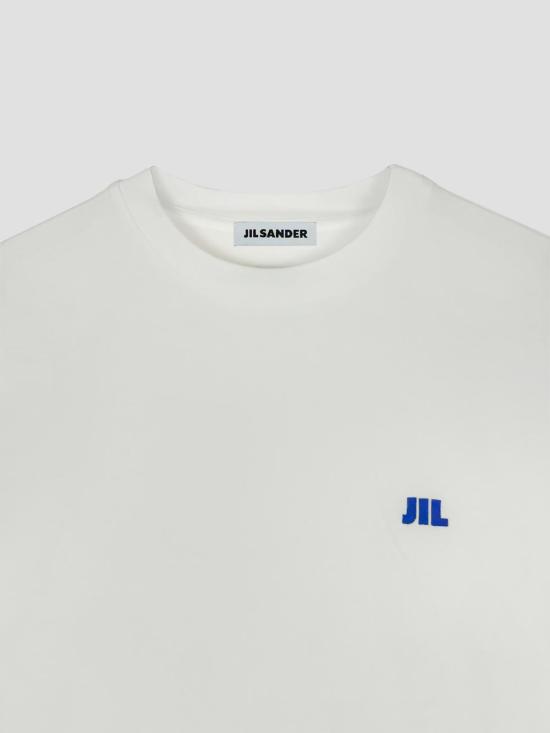 26FW 질샌더 반팔 티셔츠 J22GC0283J45048 100 OPTIC WHITE - JIL SANDER