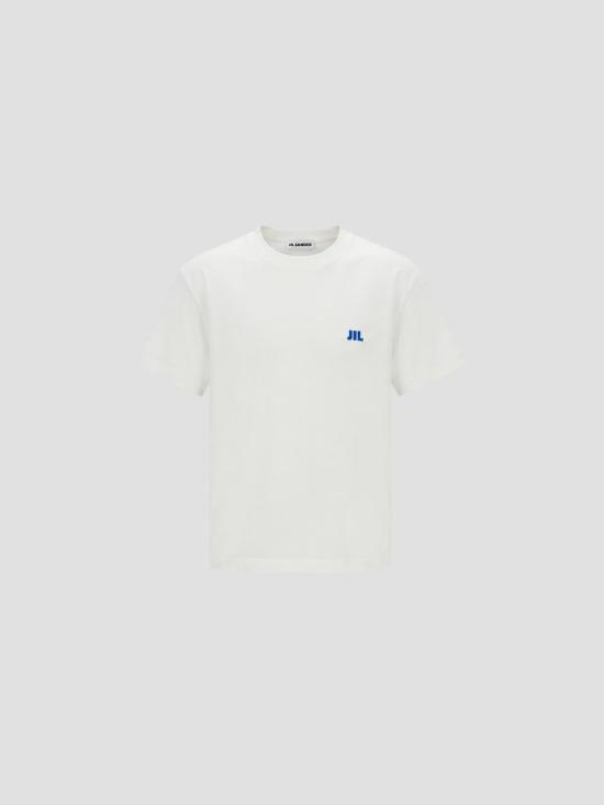 26FW 질샌더 반팔 티셔츠 J22GC0283J45048 100 OPTIC WHITE
