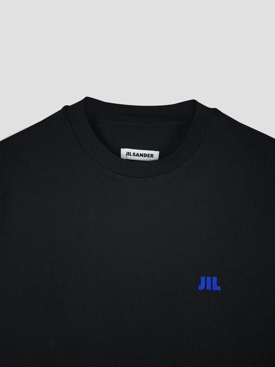 26FW 질샌더 반팔 티셔츠 J22GC0283J45048 001 BLACK - JIL SANDER