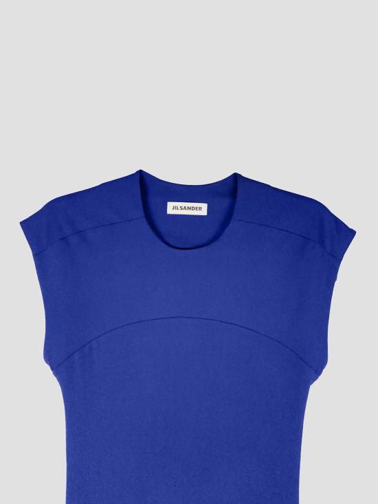 26FW 질샌더 롱 원피스 J02CT0638J20388 421 HIGH TIDE - JIL SANDER