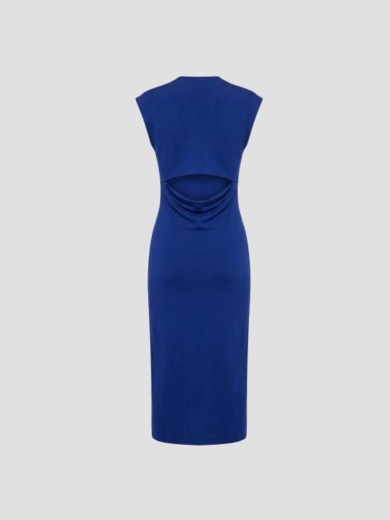 26FW 질샌더 롱 원피스 J02CT0638J20388 421 HIGH TIDE - JIL SANDER