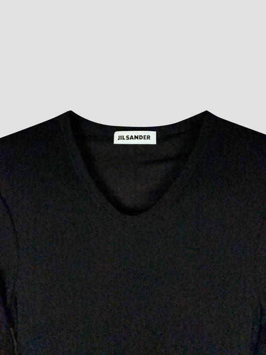 26FW 질샌더 롱 원피스 J02CT0643J20382 001 BLACK - JIL SANDER