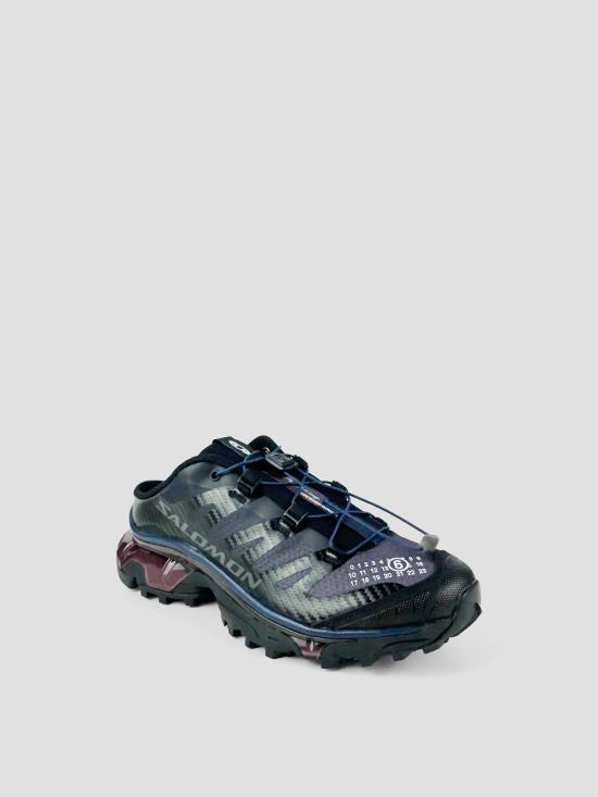 26SS MM6 메종마르지엘라 스니커즈 S59WS0240P8163 HB424 BLACK NINE IRON HUNKLE BERRY VIOLET - MM6 MAISON MARGIELA