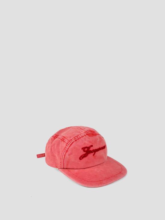 26SS 자크뮈스 가디언 캡 ACU00819AD00061 470 RED - JACQUEMUS