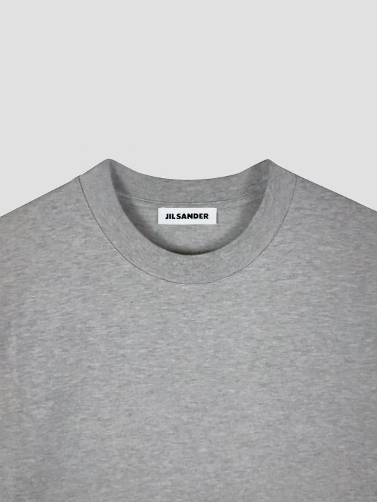 26FW 질샌더 긴팔 티셔츠 J02GC0174J20399 025 LONDON FOG - JIL SANDER