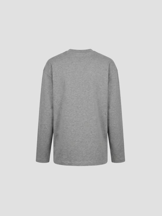 26FW 질샌더 긴팔 티셔츠 J02GC0174J20399 025 LONDON FOG - JIL SANDER
