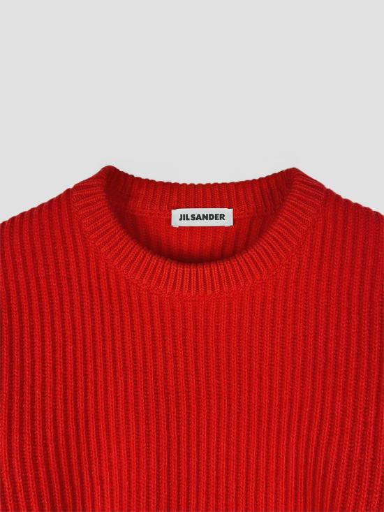 26FW 질샌더 스웨터 J02GP0290J14848 626 POPPY - JIL SANDER