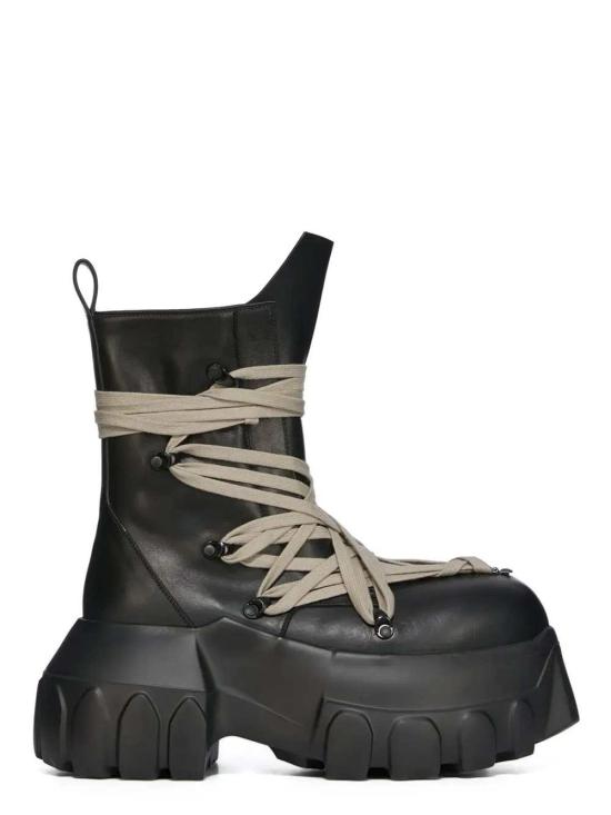 26FW 릭 오웬스 부츠 RU02F4867LOOW1 989 BLACK PEARL BLACK