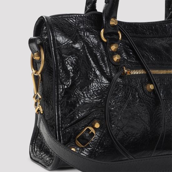 26FW 발렌시아가 르 시티 토트백 811442 210F6 1000 BLACK - BALENCIAGA