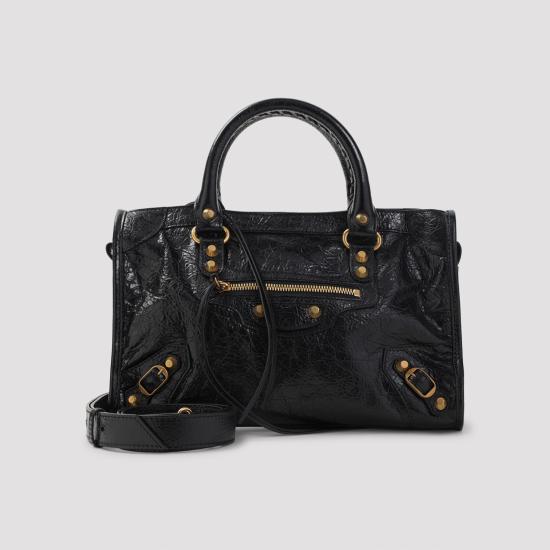 26FW 발렌시아가 르 시티 토트백 811442 210F6 1000 BLACK - BALENCIAGA