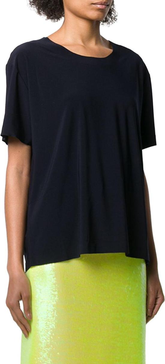 26SS 노마카말리 탑 KK4266PL104012 NAVY - NORMA KAMALI
