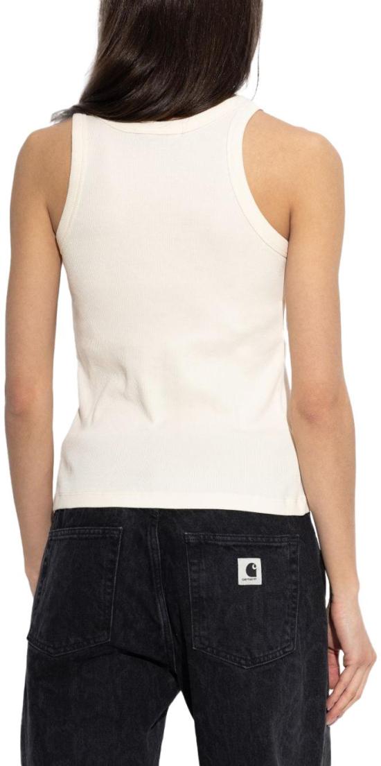 26SS 메종키츠네 민소매 티셔츠 50731343937822 WHITE - MAISON KITSUNE