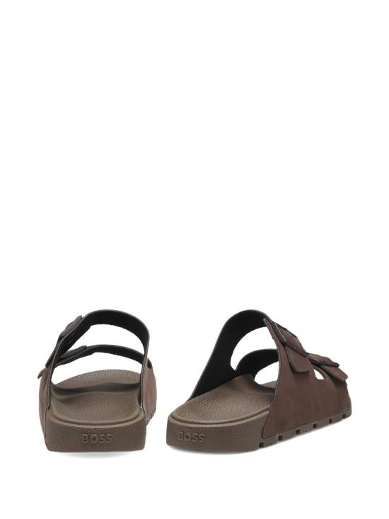 26SS 휴고보스 뮬/슬리퍼 50563157 201 DARK BROWN DOM - HUGO BOSS