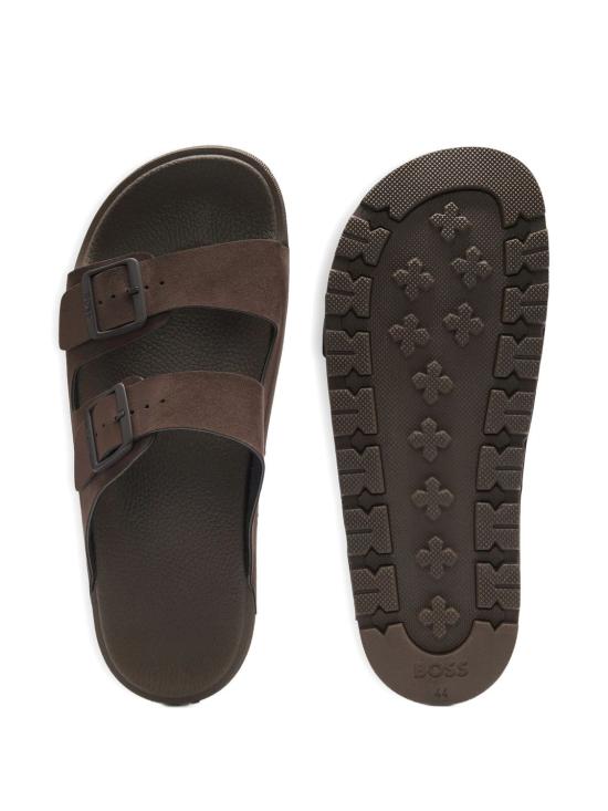 26SS 휴고보스 뮬/슬리퍼 50563157 201 DARK BROWN DOM - HUGO BOSS