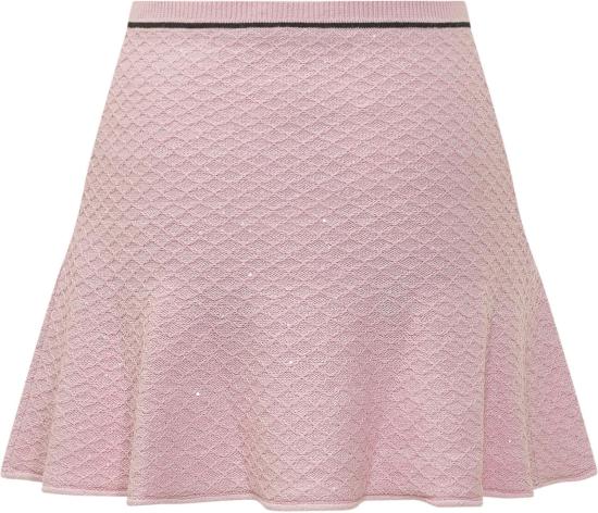 26FW 셀프 포트레이트 숏 스커트 PF26064SKPPINK - SELF PORTRAIT