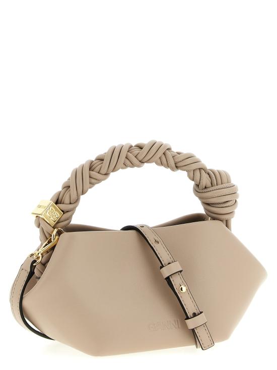 26FW 가니 토트백 Bou Bag 미니 핸드백 회색 - GANNI