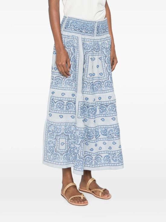 26SS ORSINA 스커트 BANDANA SKIRT PLIGHTBLUE Light Blue - OTHER BRANDS