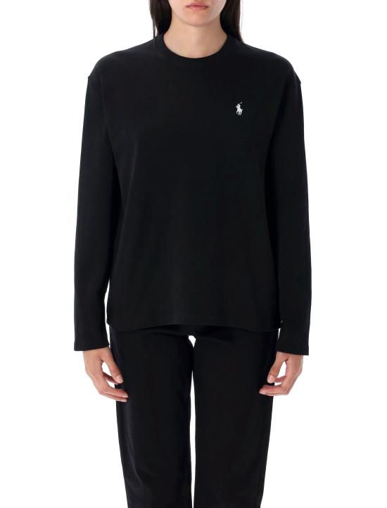 26FW 폴로 랄프로렌 긴팔 티셔츠 211967105 002 BLACK