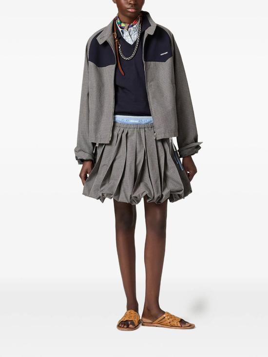 26FW 미우미우 스웨터 ML1501SOOO19OS F0031 CHECKED - MIU MIU