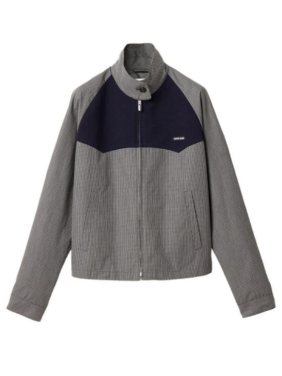 26FW 미우미우 스웨터 ML1501SOOO19OS F0031 CHECKED