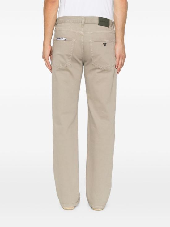 26SS 엠포리오 아르마니 스트레이트 팬츠 EM000763AF24540U8049 GREY - EMPORIO ARMANI