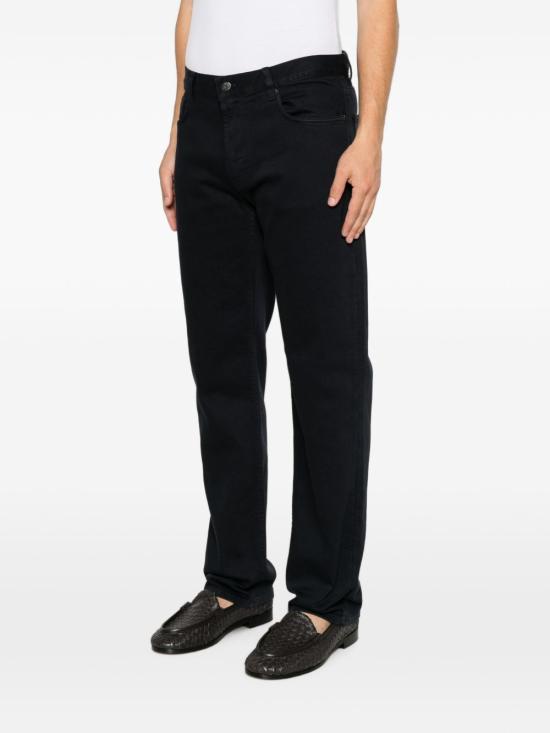 26SS 엠포리오 아르마니 스트레이트 팬츠 EM000763AF24540UB118 NAVY - EMPORIO ARMANI