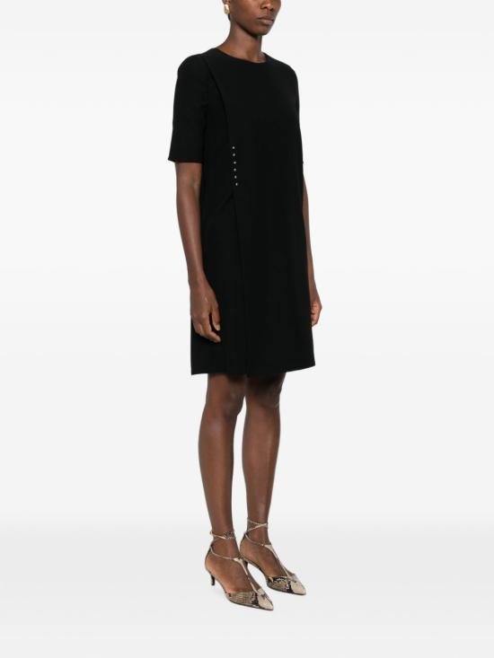 26FW 엠포리오 아르마니 미디 원피스 EW003208AF10206UC001 BLACK - EMPORIO ARMANI