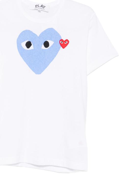 26SS 꼼데가르송 반팔 티셔츠 AXT1062 NAVY - COMME DES GARCONS