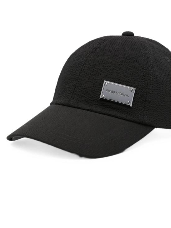 26FW 엠포리오 아르마니 모자 EM007023AF28011UC001 BLACK - EMPORIO ARMANI