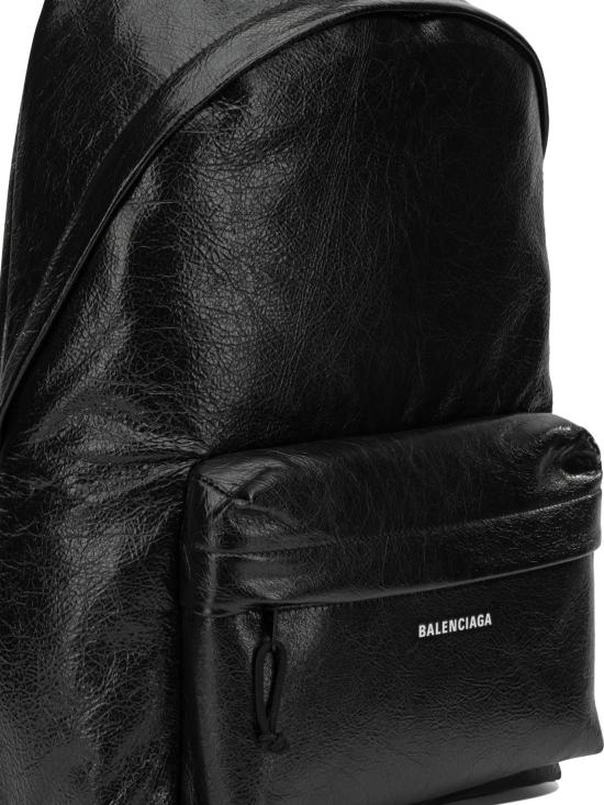26FW 발렌시아가 로고 패치 익스플로러 백팩 5032211VG071000 BLACK - BALENCIAGA
