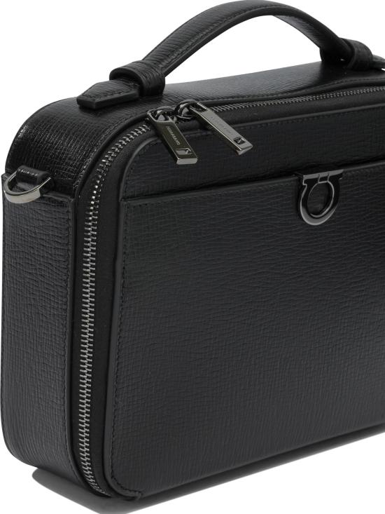 26FW 살바토레 페라가모 크로스백 0795616 BLACK - SALVATORE FERRAGAMO