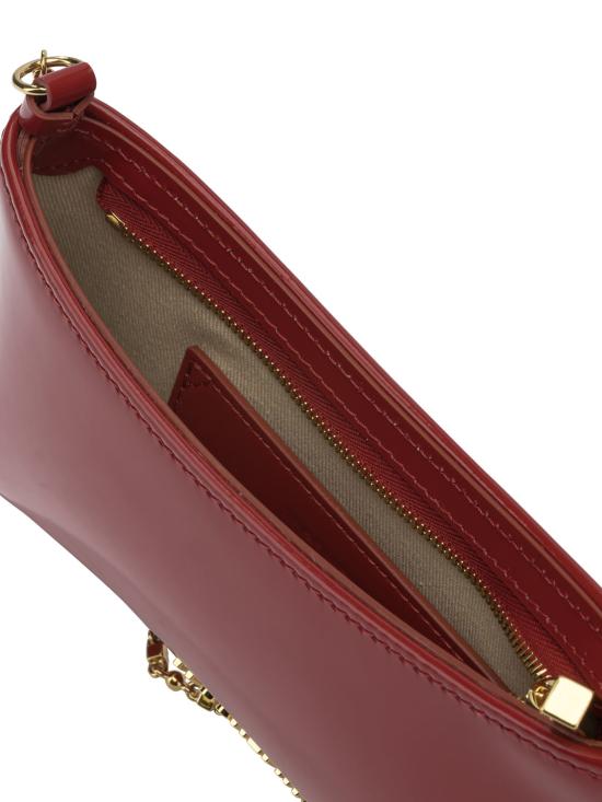 26FW 자크뮈스 쁘띠 비주 체인 숄더백 BAW00404BC18A01REDGOLD - JACQUEMUS