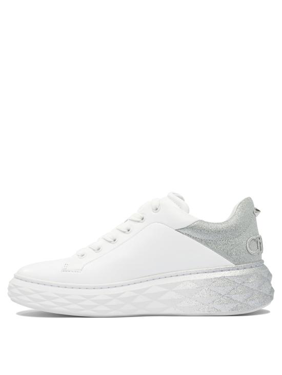 26FW 지미추 스니커즈 DIAMONDMAXIFIIIVRVWHITESILVER - JIMMY CHOO