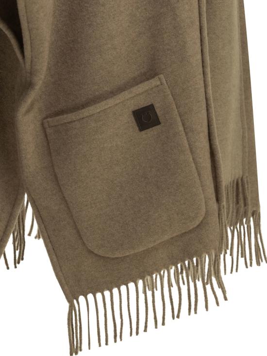 26FW 살바토레 페라가모 케이프 0795395 BROWN - SALVATORE FERRAGAMO