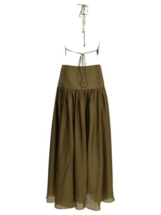 26FW 짐머만 롱 원피스 8624DSS262OLV GREEN - ZIMMERMANN