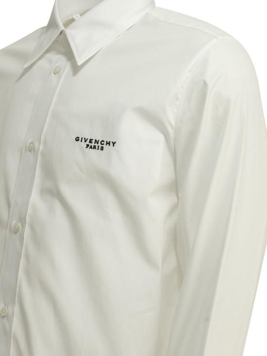 26FW 지방시 긴팔 셔츠 BM616M165R100 WHITE - GIVENCHY