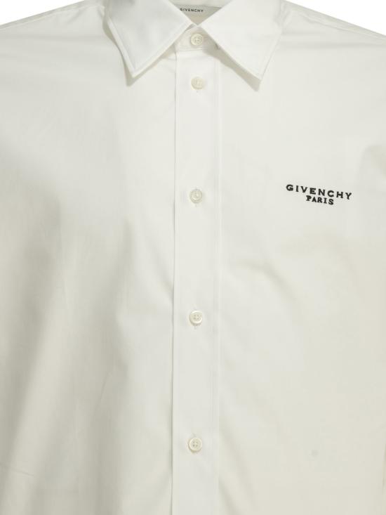 26FW 지방시 긴팔 셔츠 BM616M165R100 WHITE - GIVENCHY