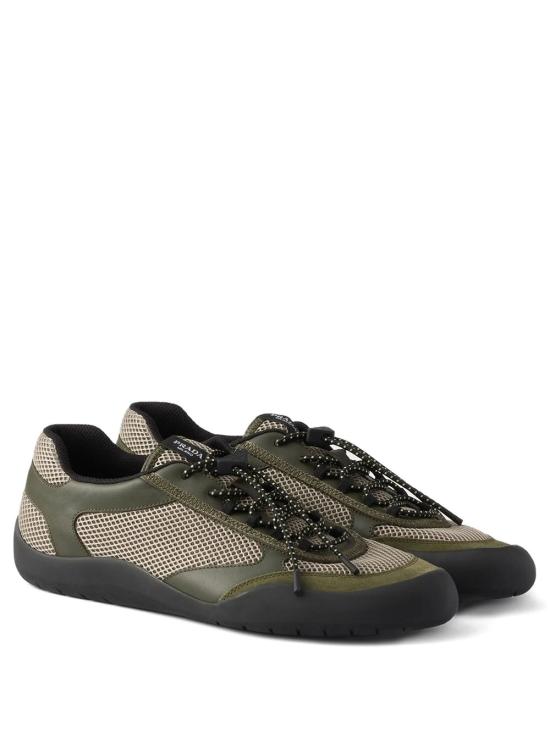 26FW 프라다 스피드락 레더 앤 메쉬 패브릭 스니커즈 2EE468FG0003ZM0 F0161 MULTICOLOURED - PRADA