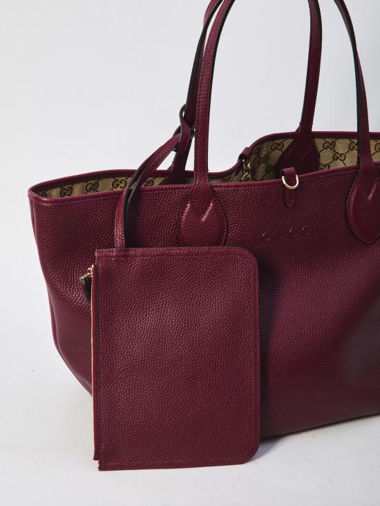  구찌 토티시마 리버서블 미디엄 토트백 839112AAFEQ 6258 BURGUNDY - GUCCI