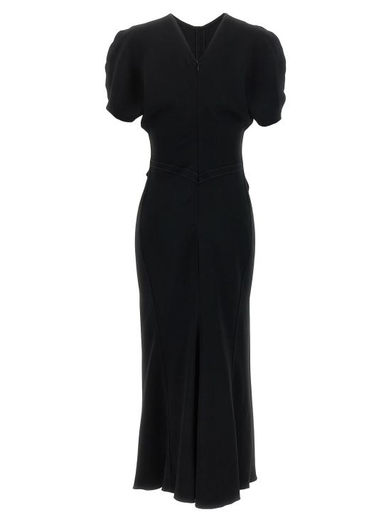 26FW 빅토리아 베컴 롱 원피스 1124WDR005227ABLACK - VICTORIA BECKHAM