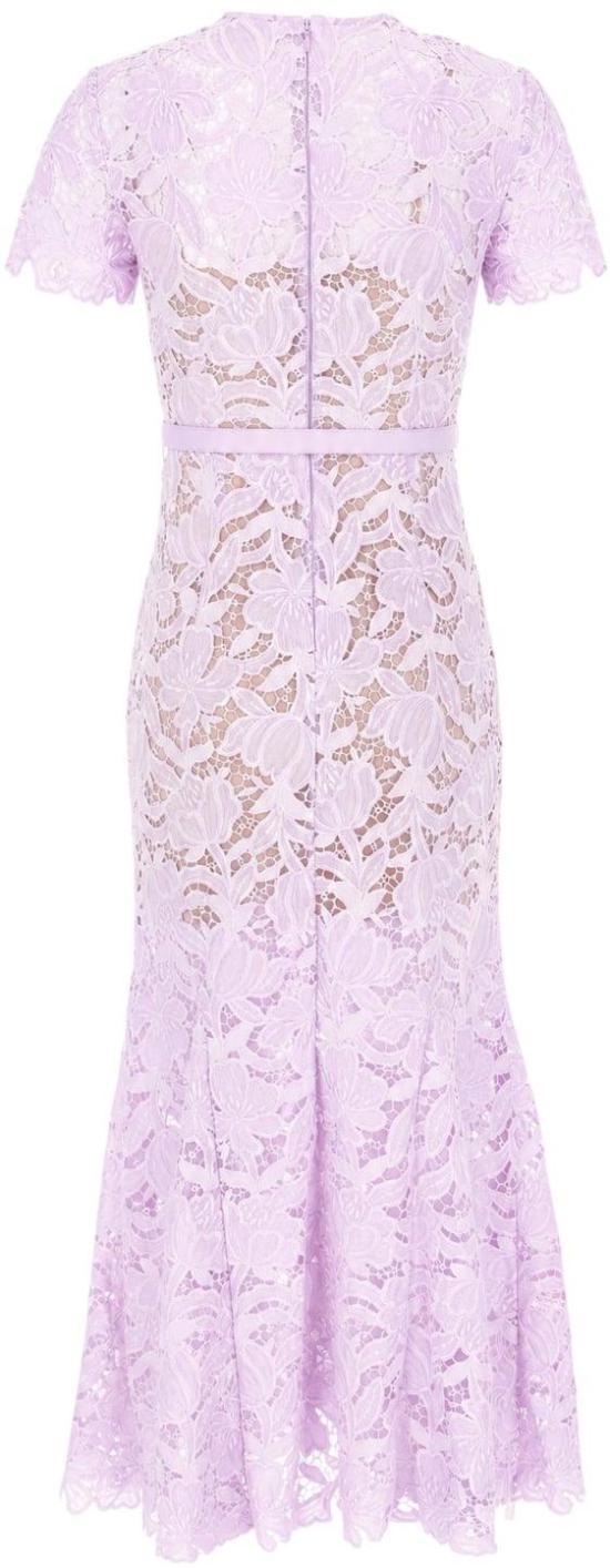 26FW 셀프 포트레이트 미디 원피스 PF26107MLLILAC PURPLE - SELF PORTRAIT